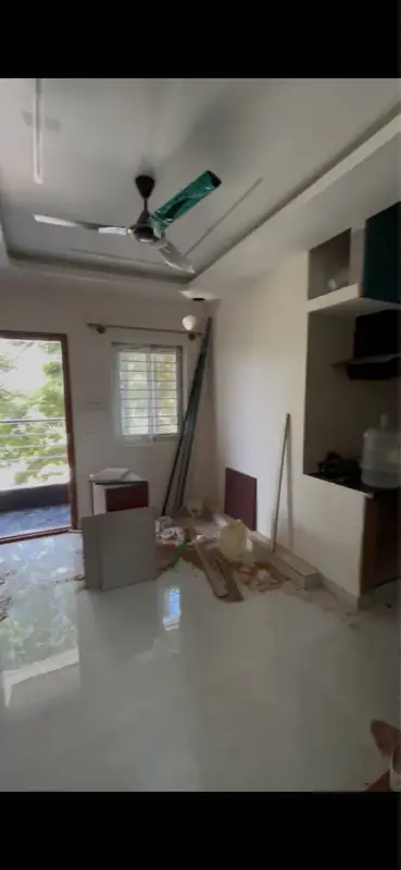 Spacious 1 BHK semi-furnished apartment for rent