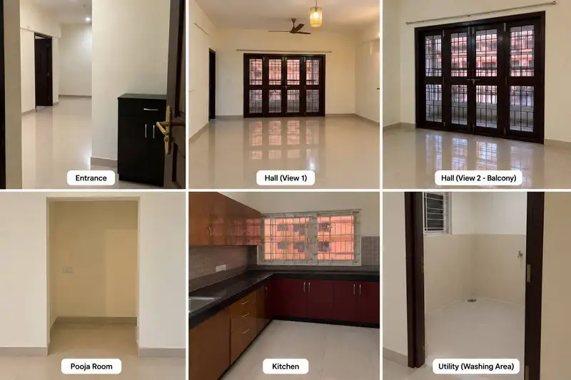 Private Room in 3 BHK in Gachibowli