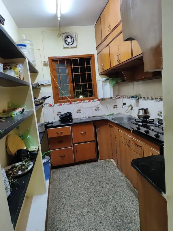 Double-sharing Room in 2 BHK in C V Raman Nagar